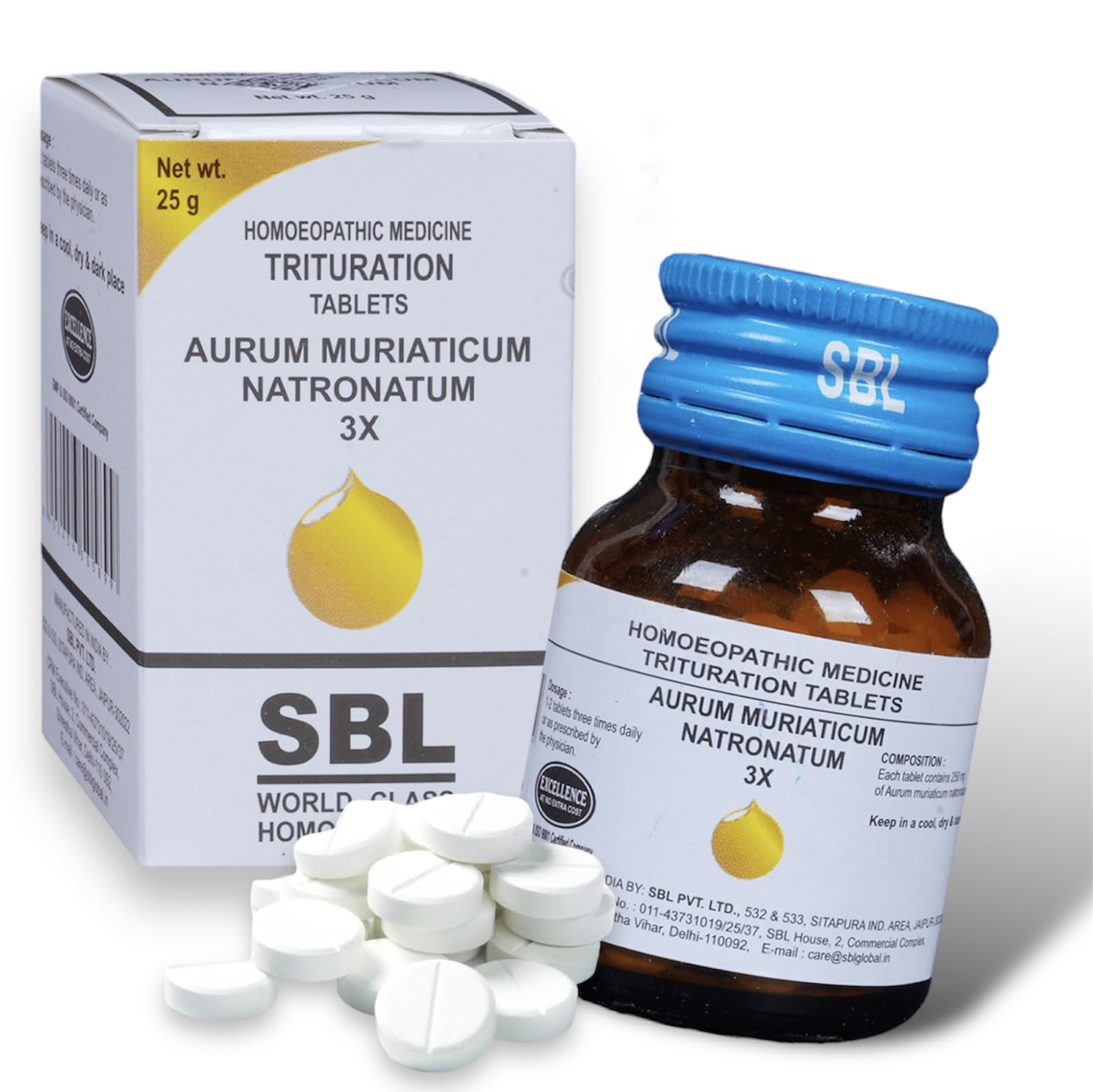 SBL Aurum Mur Nat 3X Tablet